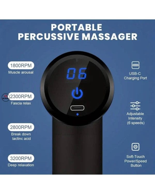 Massager Gun Rechargeable Deep Tissue Therapy SL-720 - Image 3