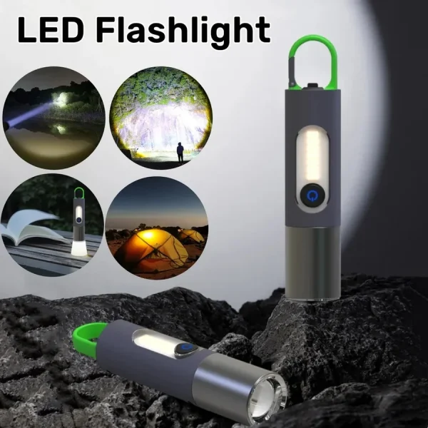 Digital Thunder XST-836 – Rechargeable Waterproof Torch Flashlight