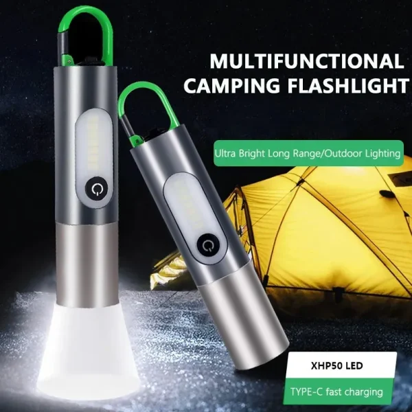 Digital Thunder XST-836 – Rechargeable Waterproof Torch Flashlight - Image 2