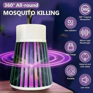 Electric-Shock Mosquito Killer Lamp